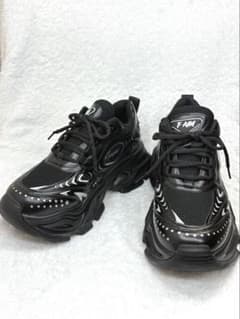 stake Apex Sneaker +10cm 厚底スニーカー ブラックのサムネイル