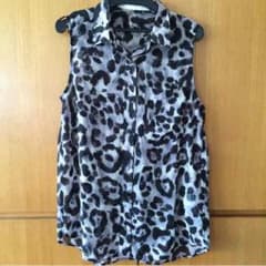BLACK BY MOUSSY レオパードブラウスのサムネイル