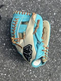 44 Proオーダークラブ外野手用11.5インチ軟式硬式 右投 美品 グラブ袋付 44 Proオーダークラブ外野手用11.5インチ軟式硬式 右投 美品 グラブ袋