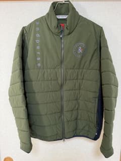 アンパスィエアロカプセル中綿フルジップブルゾン M カーキ アンパスィ エアロカプセル中綿フルジップブルゾン - メルカリ