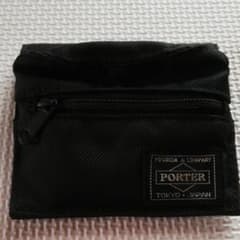 PORTER ラウンドウォレットブラックのサムネイル