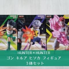 HUNTER×HUNTER GI편 곤 킬루아 히소카 피규어 3체 세트