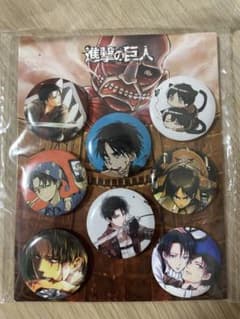 進撃の巨人 ピンバッジ 8個セットのサムネイル