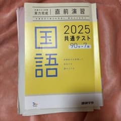 2025 共通テスト対策 国語 実力完成 直前演習　共通テストのサムネイル