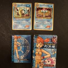 旧裏　カスミのギャラドス/カスミのなみだ含む　ハナダシティジム　カスミデッキ 旧裏 カスミのギャラドス/カスミのなみだ含む ハナダシティジム カスミ