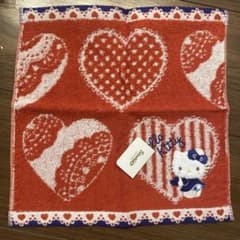 ハローキティ　タオルハンカチ⭐︎美品のサムネイル