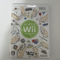 はじめてのWii 任天堂 Wii ソフトのサムネイル