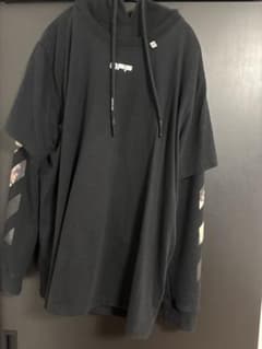 OFF-WHITE パーカー ブラックのサムネイル