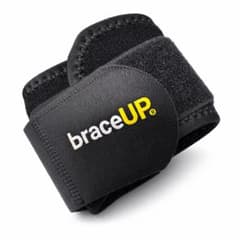 braceUP 手首サポーター 黒 左右兼用 手首固定 リストサポーター調節可能のサムネイル