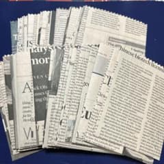 英字新聞　平袋　50枚のサムネイル