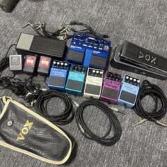 e*f様 【動作確認済】BOSSエフェクター5台＋JamMan＋ワウ 一式セットのサムネイル