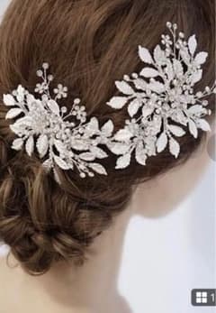 ウェディング ヘッドドレス ヘアアクセサリーのサムネイル