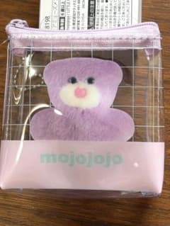 【新品タグ付き】mojojojo クリアミニポーチ パステルキーホルダーのサムネイル