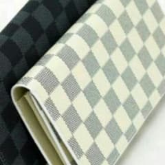 オレンジ 様 専用 ダミエ柄 長財布のサムネイル