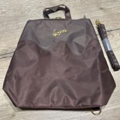 Q-pot. チョコレート柄 2WAY リュック バックパック - メルカリ