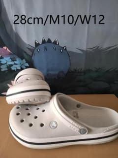 Crocs クロックス サンダル ライトグレー 28cmのサムネイル