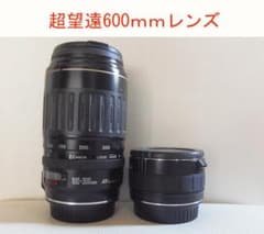 ★超望遠600mmレンズ　CANON　EF 100-300 ＋ 2倍レンズ ☆超望遠600mmレンズ CANON EF 100-300 ＋ 2倍レンズ - メルカリ
