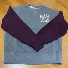GAP 1969 バイカラー スウェット トレーナーのサムネイル