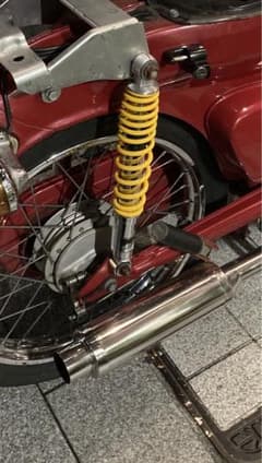 スーパーカブ50 90 マフラー　水本レーシングのサムネイル