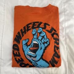 Santa Cruz グラフィックTシャツ 半袖 オレンジのサムネイル