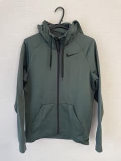NIKEダークグリーン フルジップパーカーのサムネイル