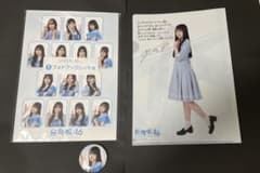 日向坂46 日向坂46くじ フォトブックレット佐藤優羽クリアファイル 缶バッジのサムネイル