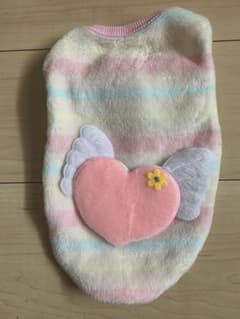 犬服  ハートワッペンのサムネイル