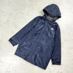 adidas CLIMAPROOF ベンチコート 紺 サイズM*KD857 - メルカリ
