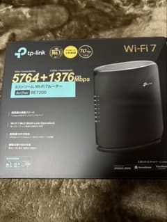 BE7200 無線LANルーター　tp-link 10ギガ　Wi-Fi 期間短め BE7200 無線LANルーター tp-link 10ギガ Wi-Fi 期間短め - メルカリ