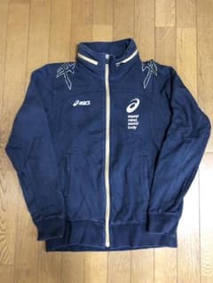 アシックス asics ジップアップ スウェット サイズLのサムネイル