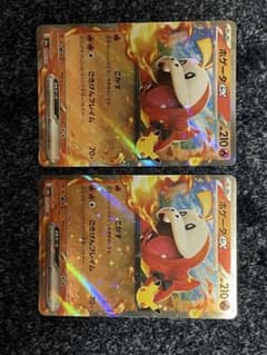 ホゲータex rr2枚セット ポケモンカードゲームのサムネイル