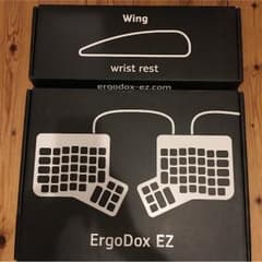 ErgoDox EZ with Blank keys エルゴドックスのサムネイル