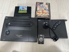 【ROM版】ネオジオ NEO-GEO 本体　ソフト2本　メモリーカード【希少】のサムネイル