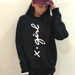 X-girl ロゴ スウェット 2サイズのサムネイル