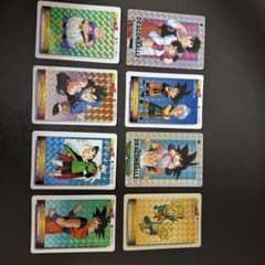 当時物 ドラゴンボール　PPカード 8枚セット　アマダのサムネイル