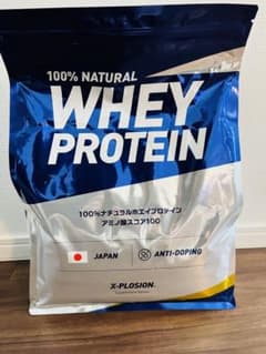 新品・未開封　エクスプロージョン ホエイプロテイン ピーチ味3kgのサムネイル