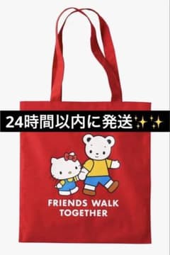 新品未使用 ファミリア キティ バッグ 赤 - メルカリ