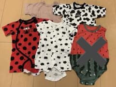 組み合わせ希望OK 美品 バースデイ 西松屋 ロンパース 50 60 70のサムネイル