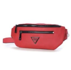 【美品】GUESSウェストポーチ レッドのサムネイル