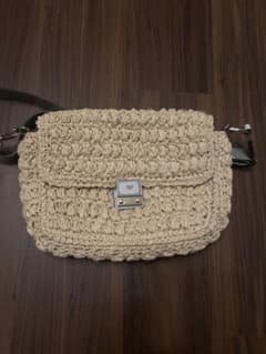 ANYA HINDMARCH ショルダーバッグ ストロー素材のサムネイル