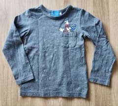 Disney ◆ Tokyo Disney Resort ◆ Long-sleeved shirt ◆ Cut and sew ◆ Mickey ◆ 110
