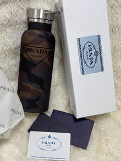 【未使用】PRADA 迷彩柄プラダ｜タンふブラー·水筒· ステンレスタンブラー 未使用】PRADA 迷彩柄プラダ｜タンふブラー·水筒· ステンレス
