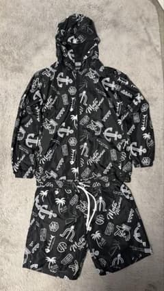 muta ムータマリン ランダムロゴジップパーカーsize上下5 Mサイズ 