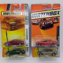 MATCHBOX Lexus GS430 レクサス ４台セット　セダン アリスト MATCHBOX Lexus GS430 レクサス 4台セット セダン アリスト
