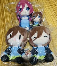 映画　五等分の花嫁　BIG ぬいぐるみ 中野三玖 タイトー　オリジナル　 ネコ耳