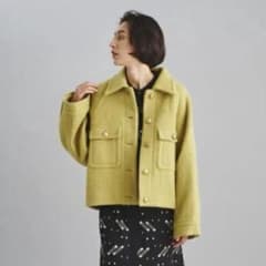 グレースモヘヤシャギーオーバージャケットコート ダイアグラム