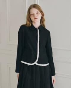 idem frill lady jacket BLK - メルカリ