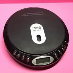 ポータブルCDプレイヤー 黒のサムネイル