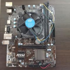 マザボ H110M PRO-VH CPU i7-6700kセット - メルカリ