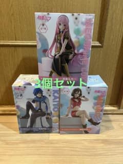 KAITO MEIKO 巡音ルカ　ぬーどるストッパーフィギュア　3個セット ぬーどるストッパー 巡音ルカ MEIKO KAITO 3点セット - メルカリ